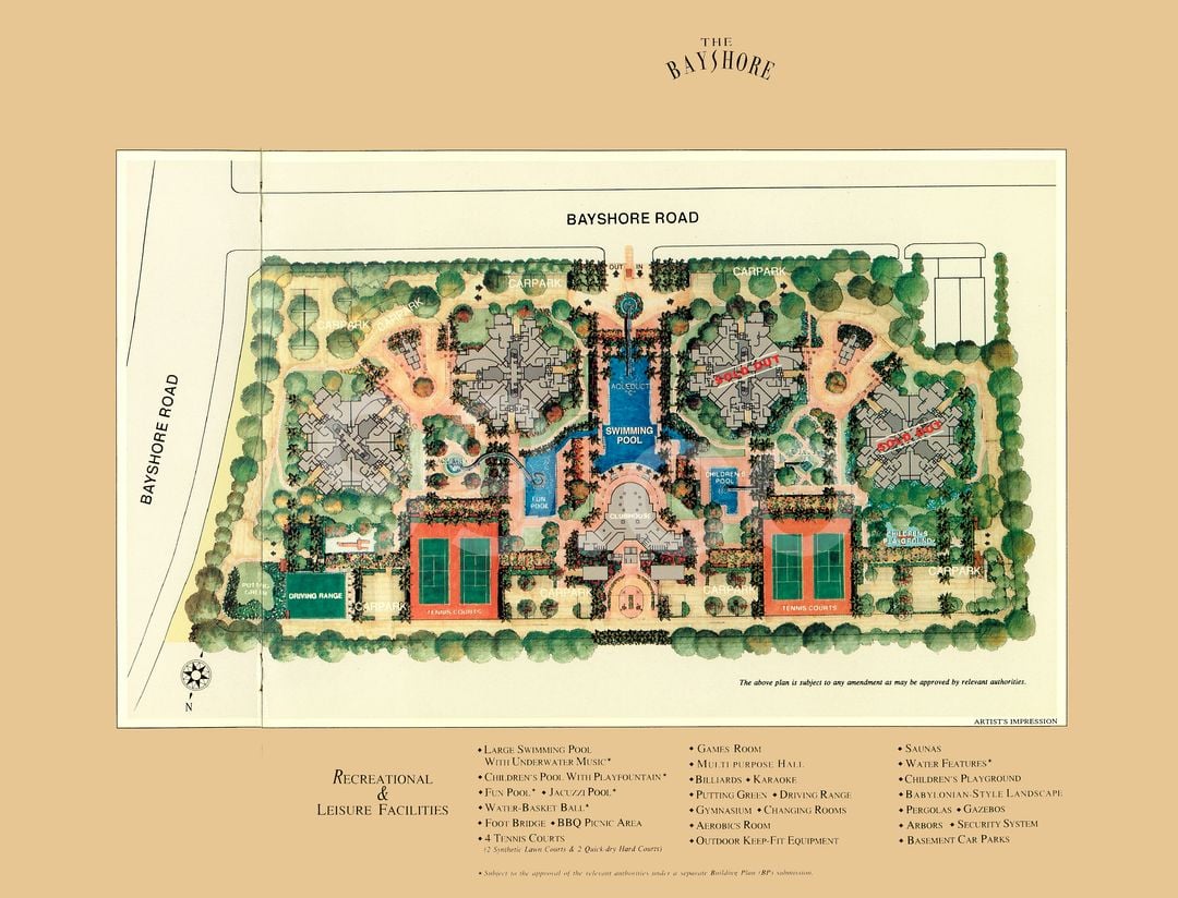 The Bayshore Site Plan